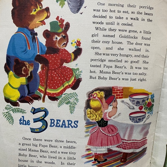THE THREE BEARS AND OTHER STORIES VINTAGE 1951 BEAUTIFULLY ILLUSTRATED BOOK RARE - Picture 3 of 14
